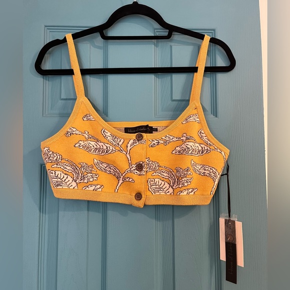 NWT × Sofia Richie Prue Knit Top | House of Harlow 1960 - Picture 4 of 7